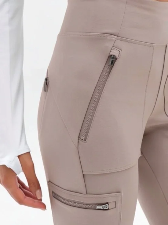ATHLETA - Headlands Hybrid Cargo Tight - Blush Beige - Picture 7 of 7